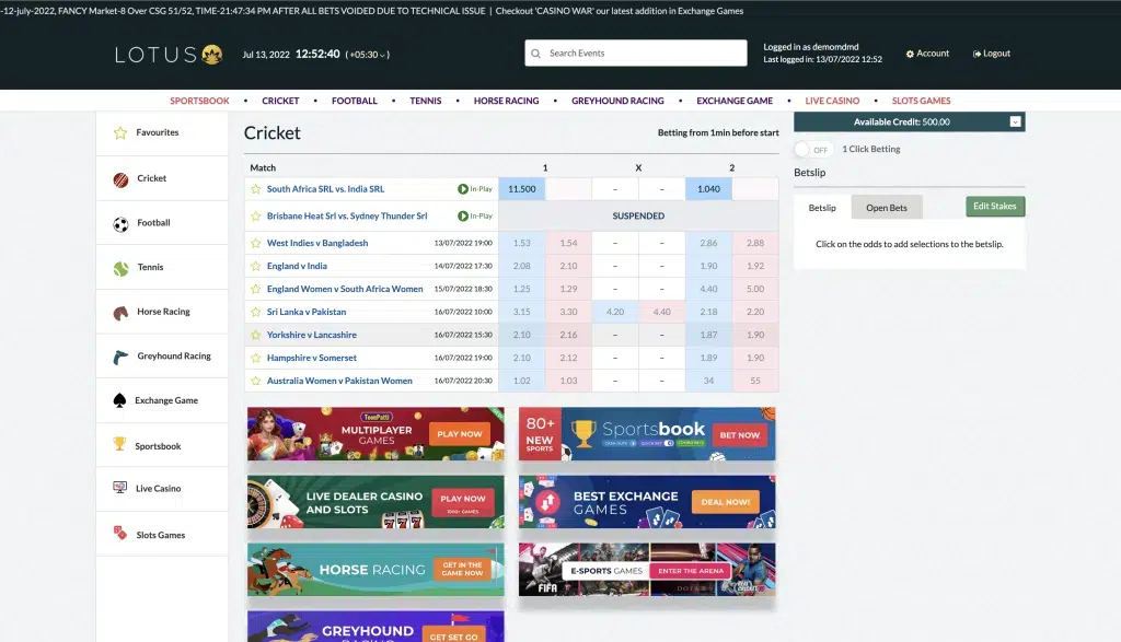 Lotus 365 | Lotus 365 Betting | Lotus365 Win | Online Cricket Betting ID | Online Cricket ID |
